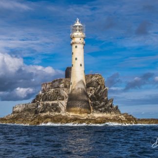 A picture of the Fastnet Rock Lighthouse